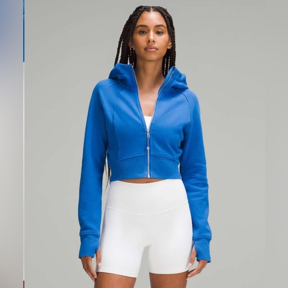 lululemon athletica Tops - lululemon athletica Scuba Full-Zip Cropped Hoodie